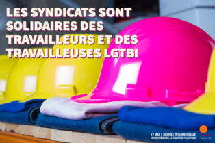 « Les syndicats solidaires des travailleurs et travailleuses LGBTIQ » : extrait du bulletin d’information de la Confédération Syndicale Internationale en date de mai 2022