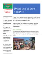 Elections professionnelles AVA : « 10 ans que ça dure ! STOP ! »